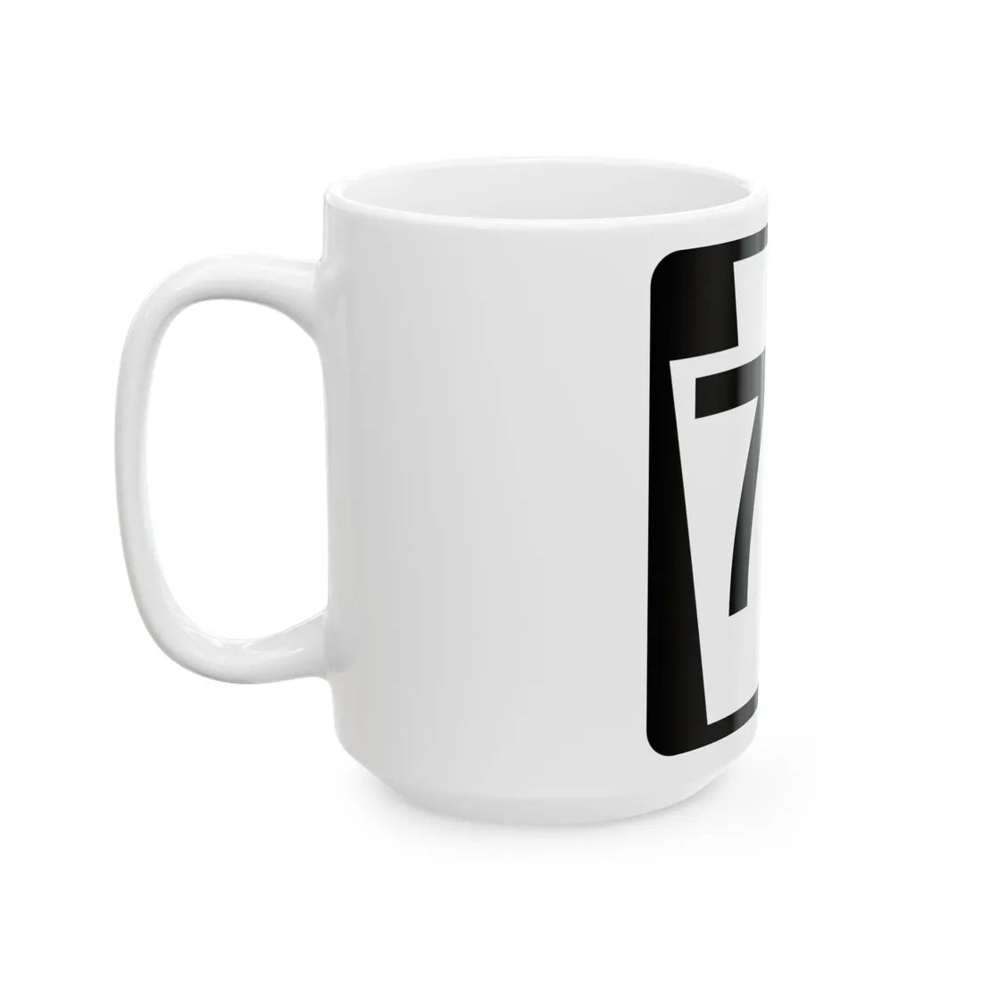 PA-70 (Pennsylvania) (Road Sign) White Coffee Mug - Go Mug Yourself