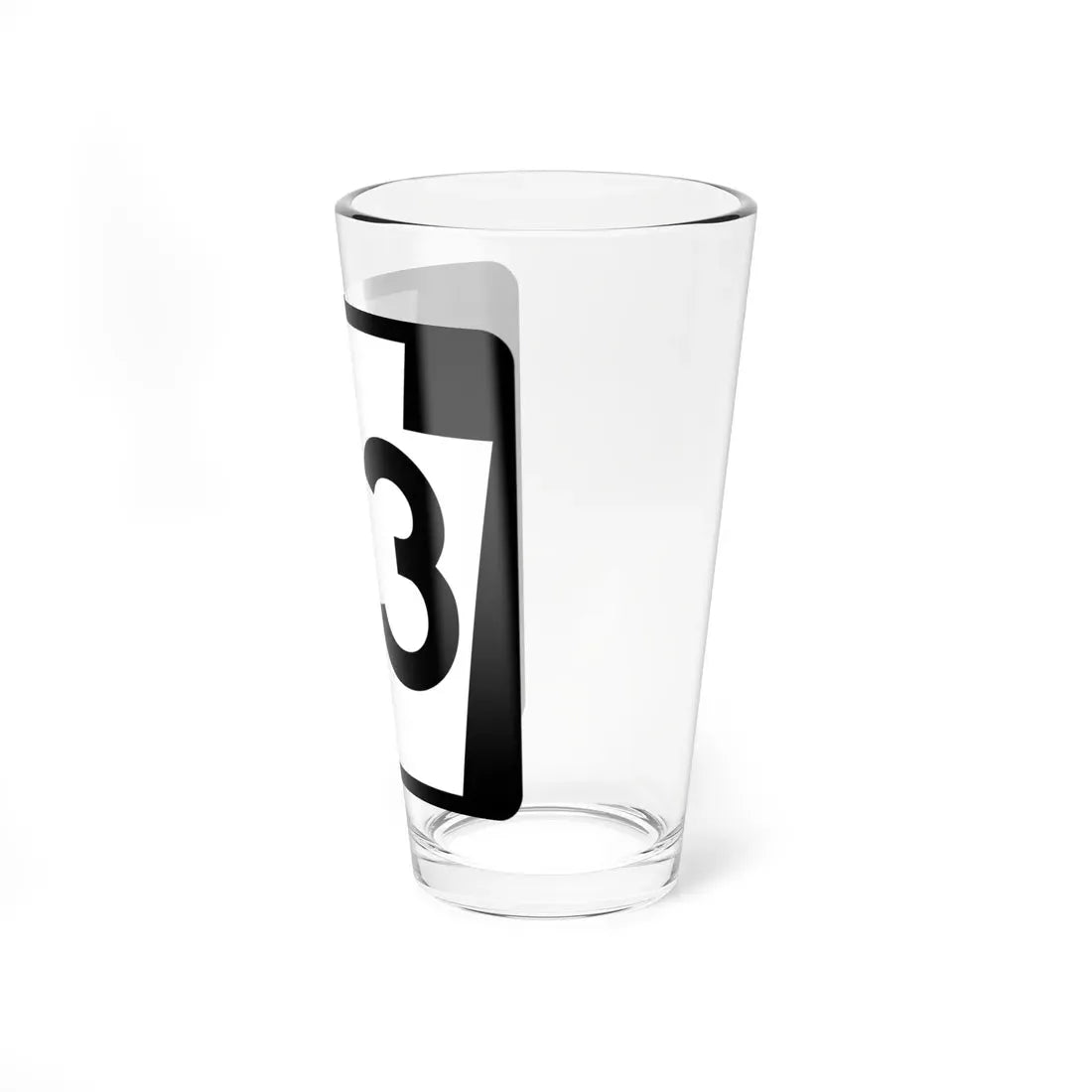 PA-73 (Pennsylvania) (Road Sign) Pint Glass 16oz - Go Mug Yourself