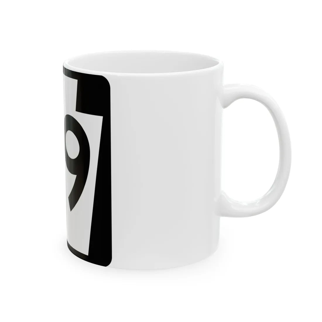 PA-79 (Pennsylvania) (Road Sign) White Coffee Mug - Go Mug Yourself
