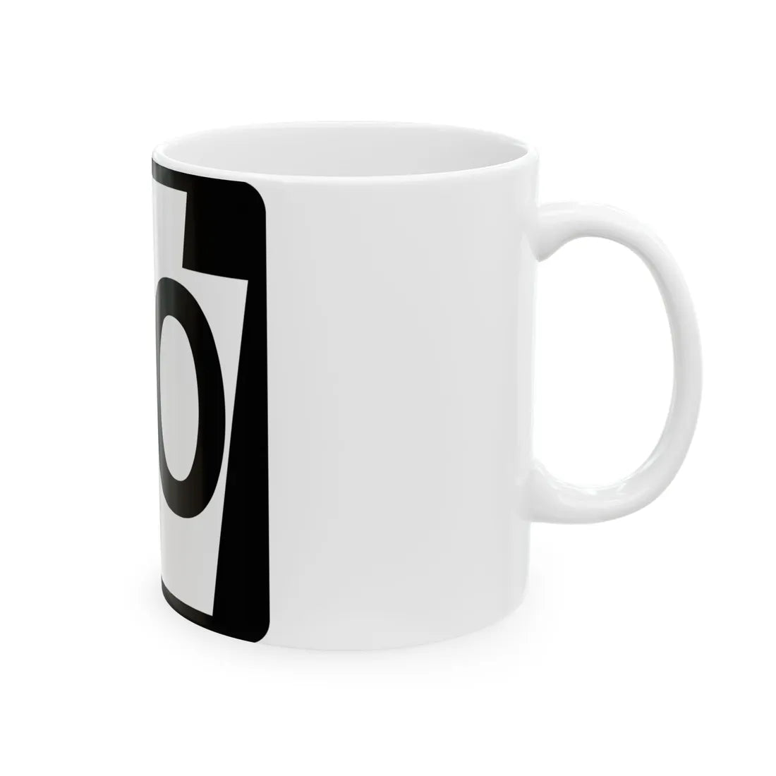 PA-90 (Pennsylvania) (Road Sign) White Coffee Mug - Go Mug Yourself
