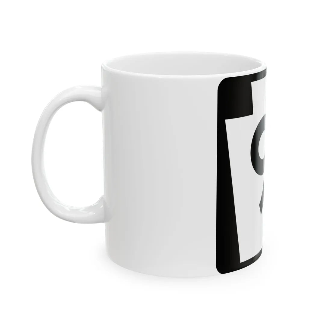 PA-91 (Pennsylvania) (Road Sign) White Coffee Mug - Go Mug Yourself