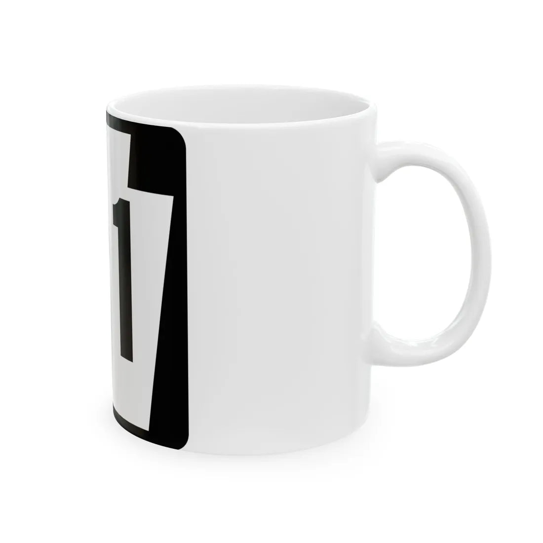 PA-91 (Pennsylvania) (Road Sign) White Coffee Mug - Go Mug Yourself