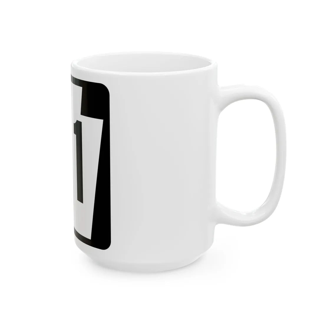 PA-91 (Pennsylvania) (Road Sign) White Coffee Mug - Go Mug Yourself