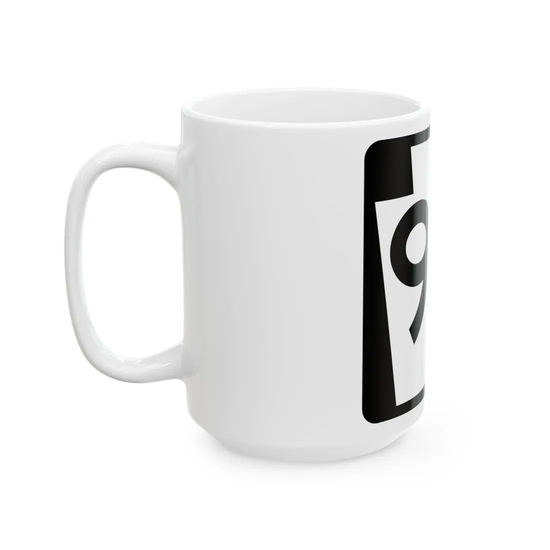 PA-94 (Pennsylvania) (Road Sign) White Coffee Mug - Go Mug Yourself