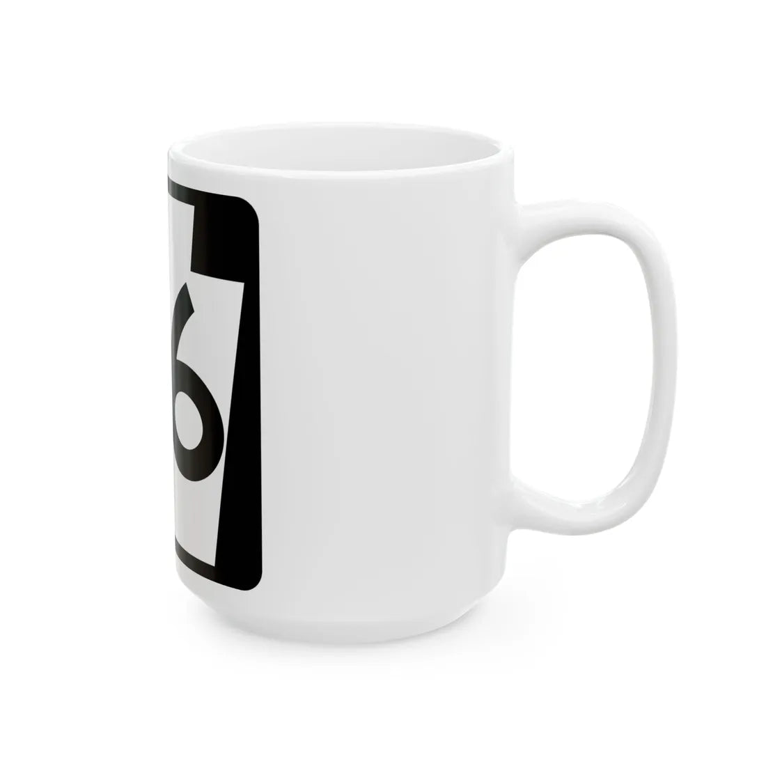 PA-96 (Pennsylvania) (Road Sign) White Coffee Mug - Go Mug Yourself