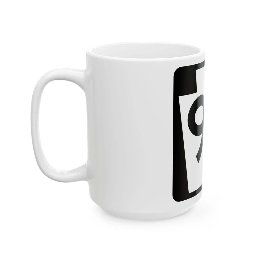 PA-97 (Pennsylvania) (Road Sign) White Coffee Mug - Go Mug Yourself