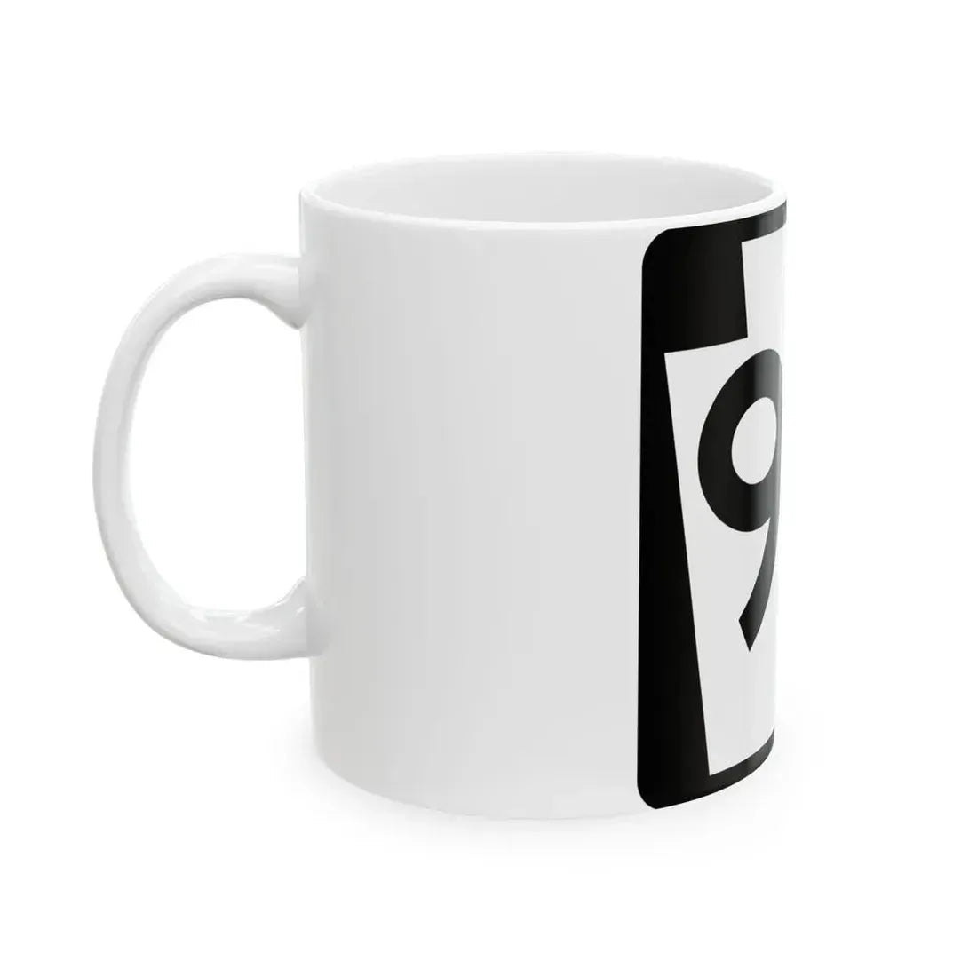 PA-99 (Pennsylvania) (Road Sign) White Coffee Mug - Go Mug Yourself