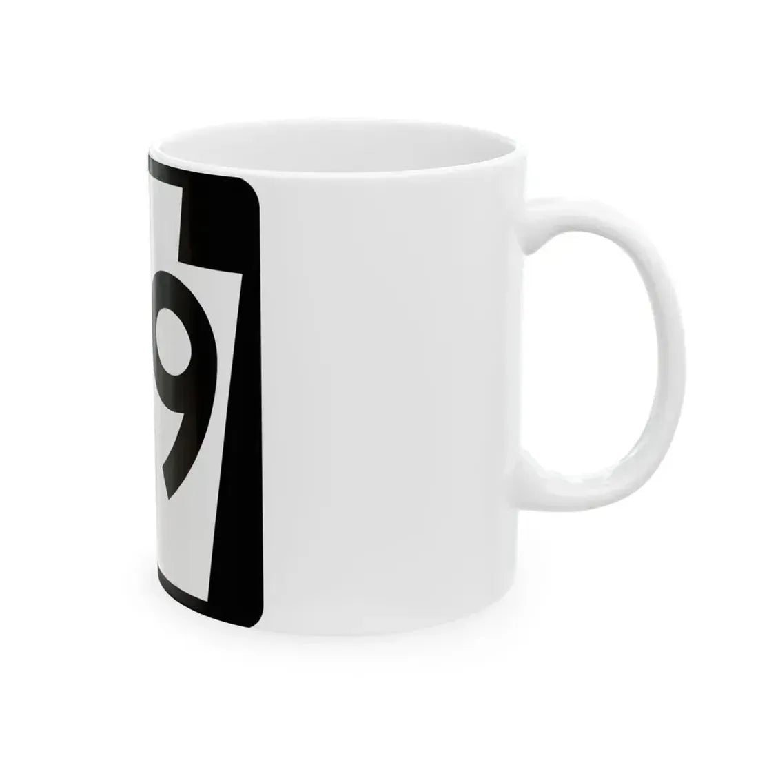 PA-99 (Pennsylvania) (Road Sign) White Coffee Mug - Go Mug Yourself