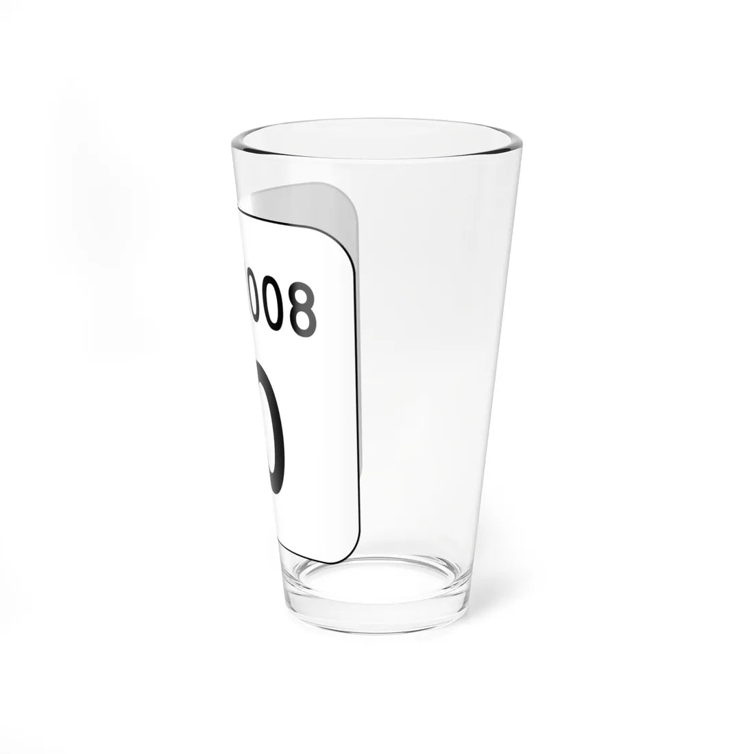 PA QR 1008 (Pennsylvania) (Road Sign) Pint Glass 16oz - Go Mug Yourself