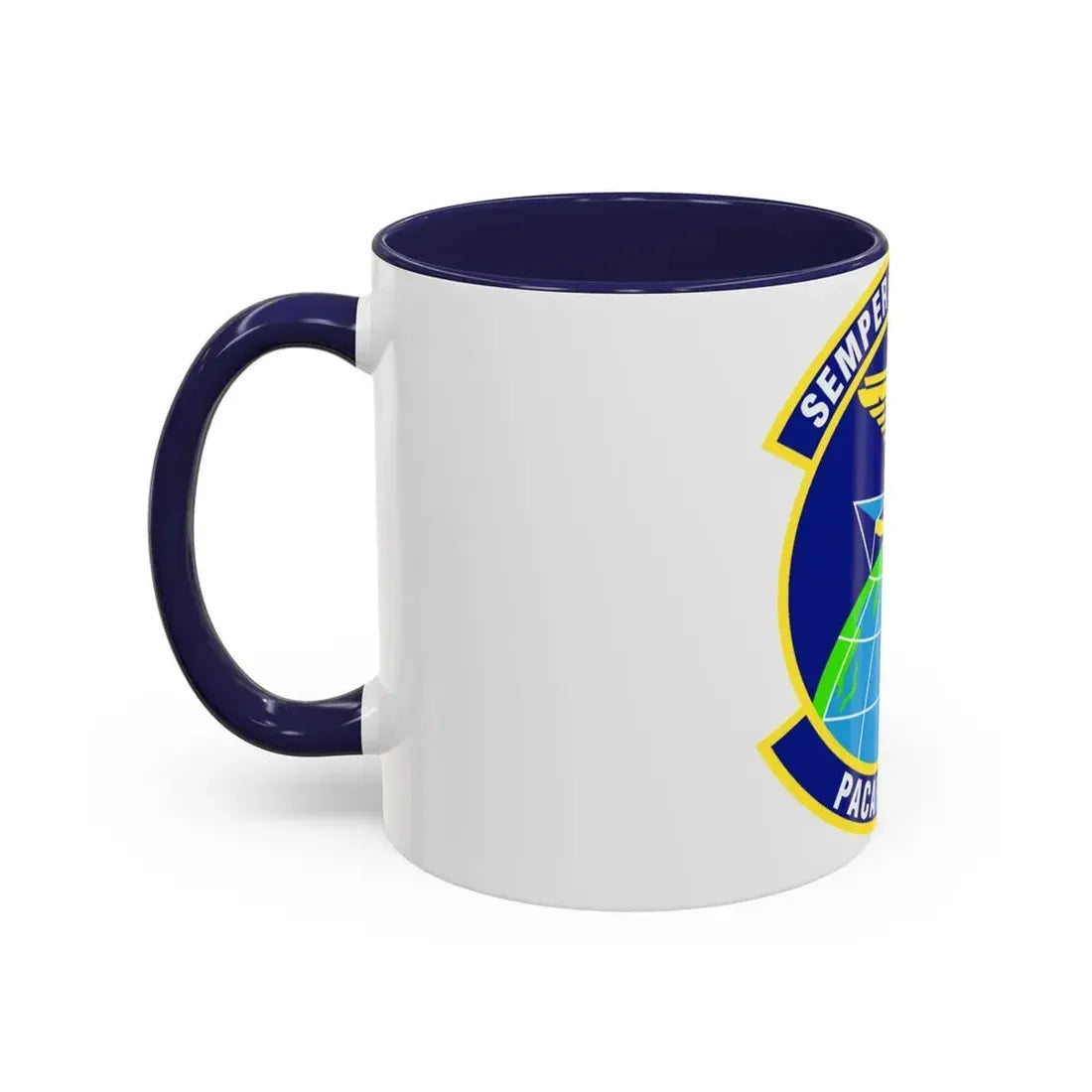 PACAF Air Mobility Operations Control Center (U.S. Air Force) Accent Coffee Mug - Go Mug Yourself