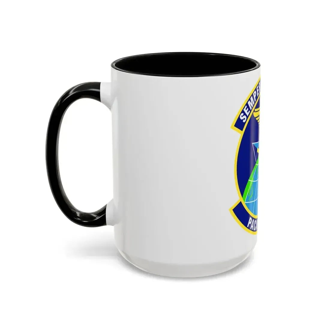 PACAF Air Mobility Operations Control Center (U.S. Air Force) Accent Coffee Mug - Go Mug Yourself