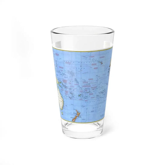 Pacific - Islands of the (1974) (Map) Pint Glass 16oz 16oz - Go Mug Yourself