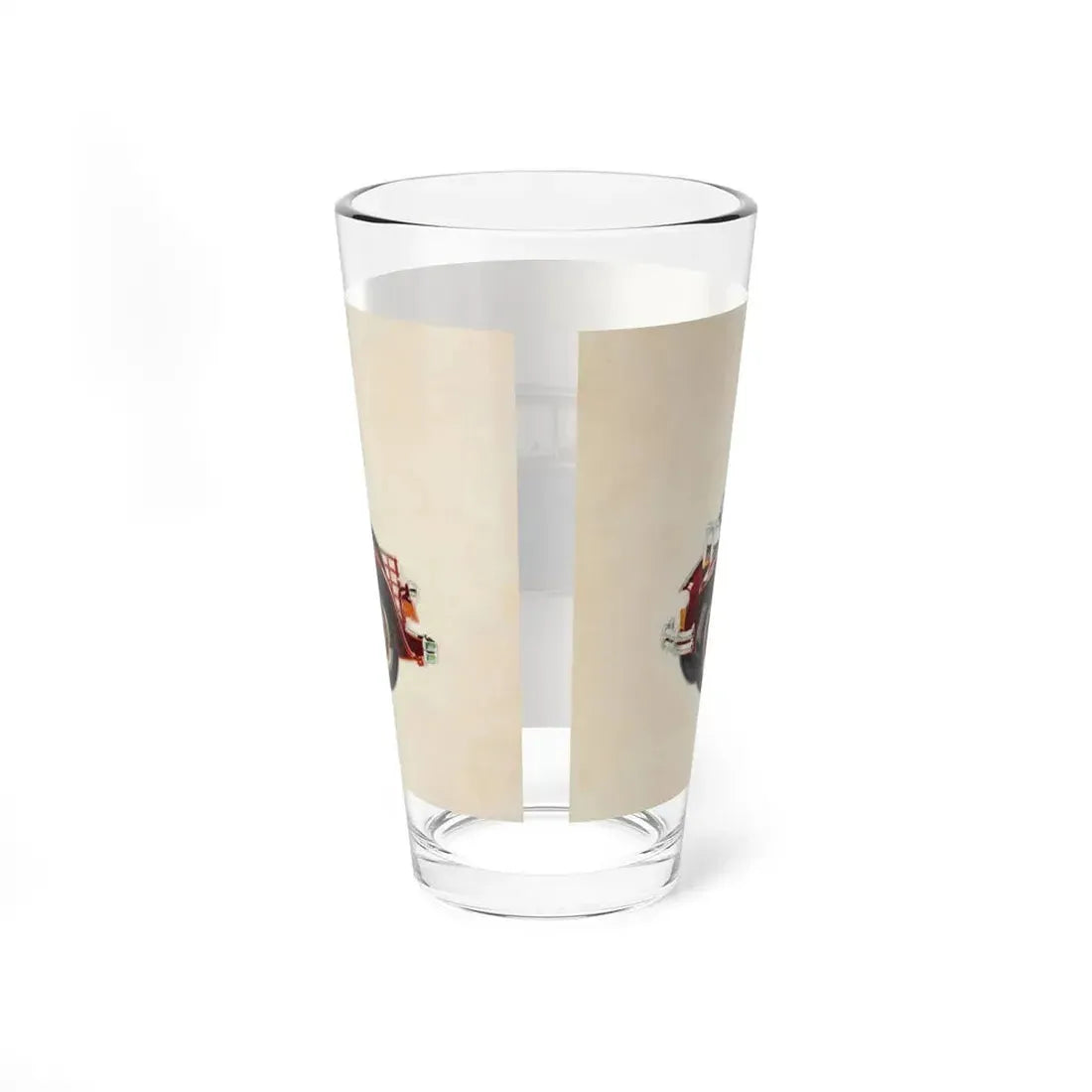 Packard Model 745 Two Passenger Coupe, automobile ad illustration (Magazine Illustration) Pint Glass 16oz - Go Mug Yourself