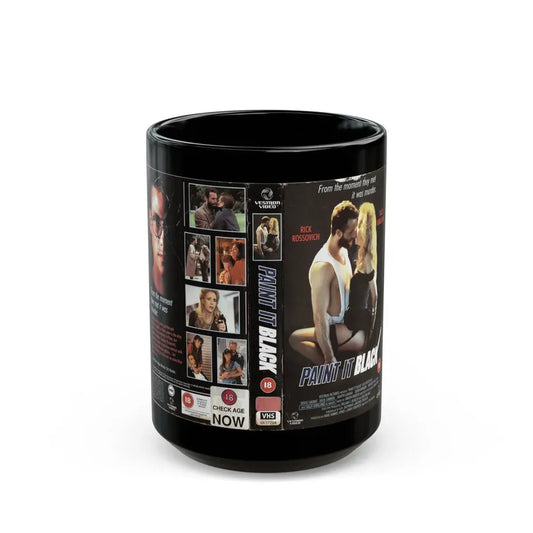 PAINT IT BLACK (VHS COVER) - Black Coffee Mug 15oz - Go Mug Yourself