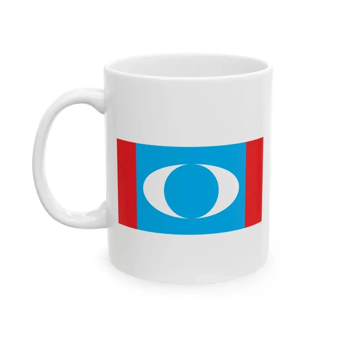 Pakatan Rakyat logo variation (Malaysia) White Coffee Mug - Go Mug Yourself