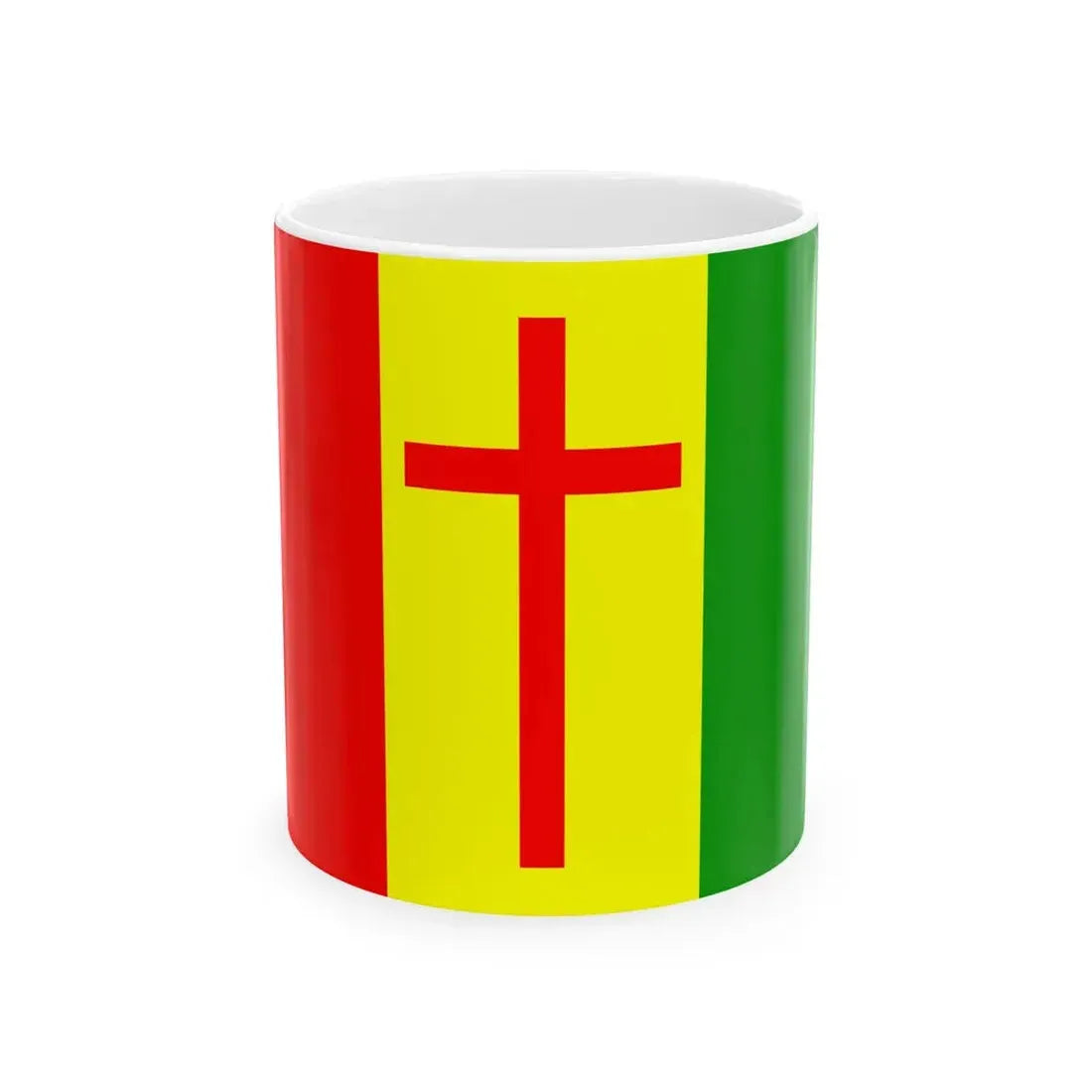 Pakistan Christian Congress Flag (Pakistan) White Coffee Mug 11oz - Go Mug Yourself