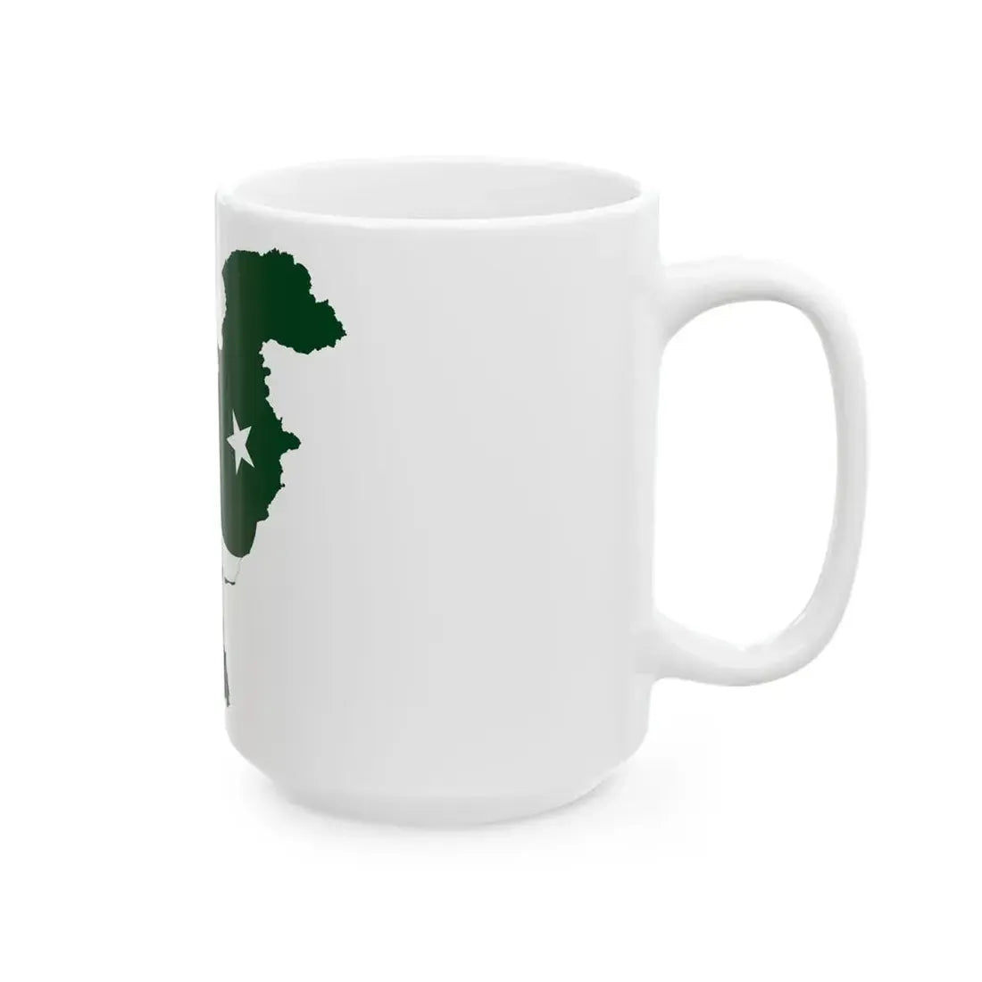 Pakistan-Flagmap (Pakistan) White Coffee Mug - Go Mug Yourself