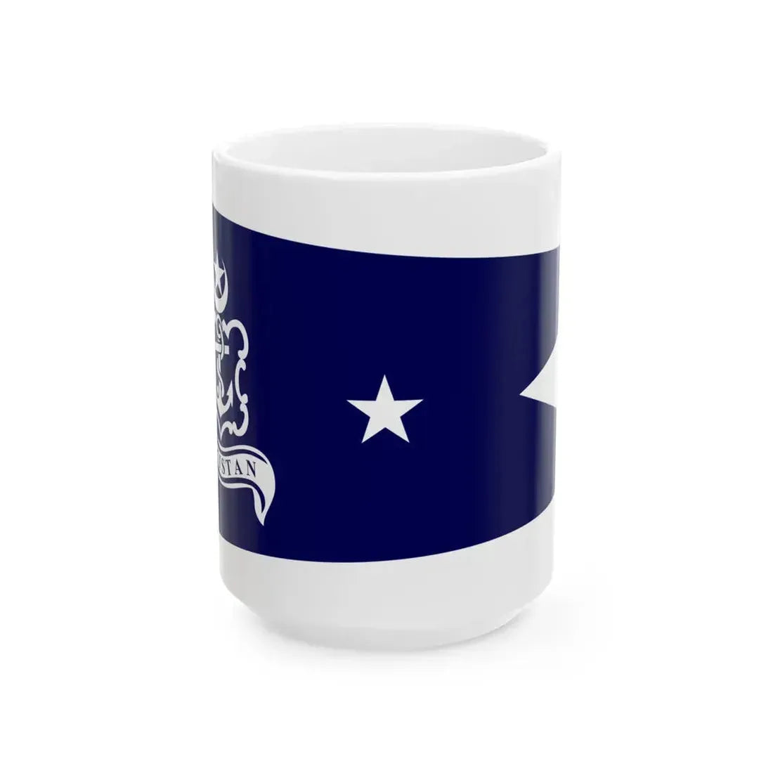 Pakistan Navy Commodore (Pakistan) White Coffee Mug 15oz - Go Mug Yourself