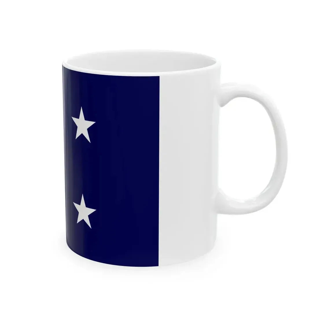 Pakistan Navy Rear Admiral (Pakistan) White Coffee Mug - Go Mug Yourself