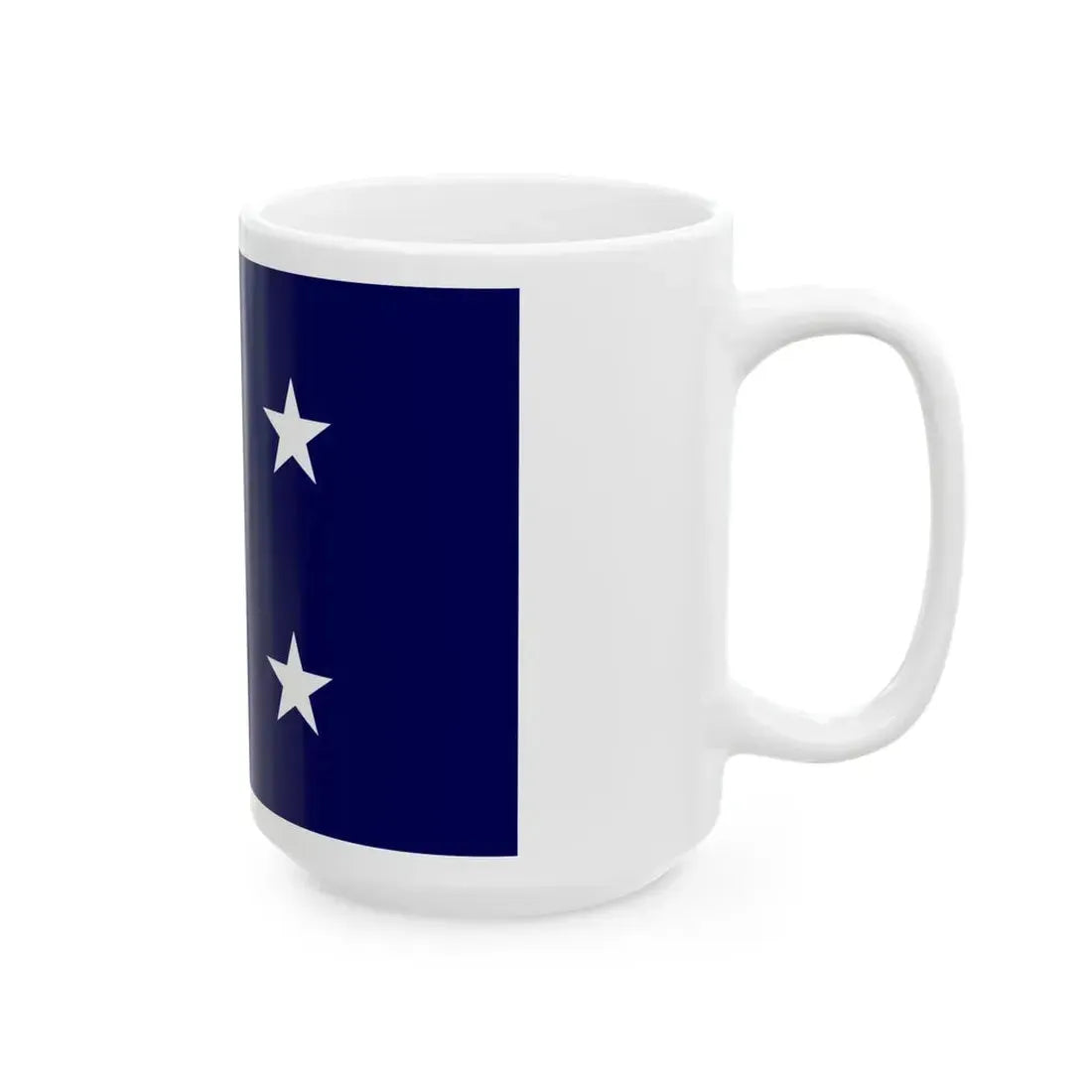 Pakistan Navy Rear Admiral (Pakistan) White Coffee Mug - Go Mug Yourself