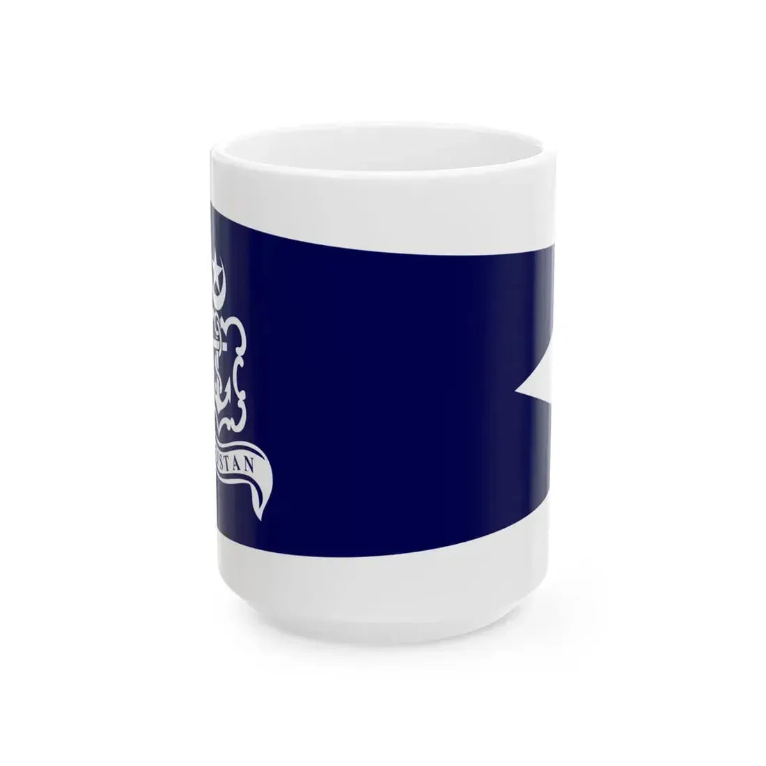 Pakistan Navy Senior Officer Afloat (Pakistan) White Coffee Mug 15oz - Go Mug Yourself
