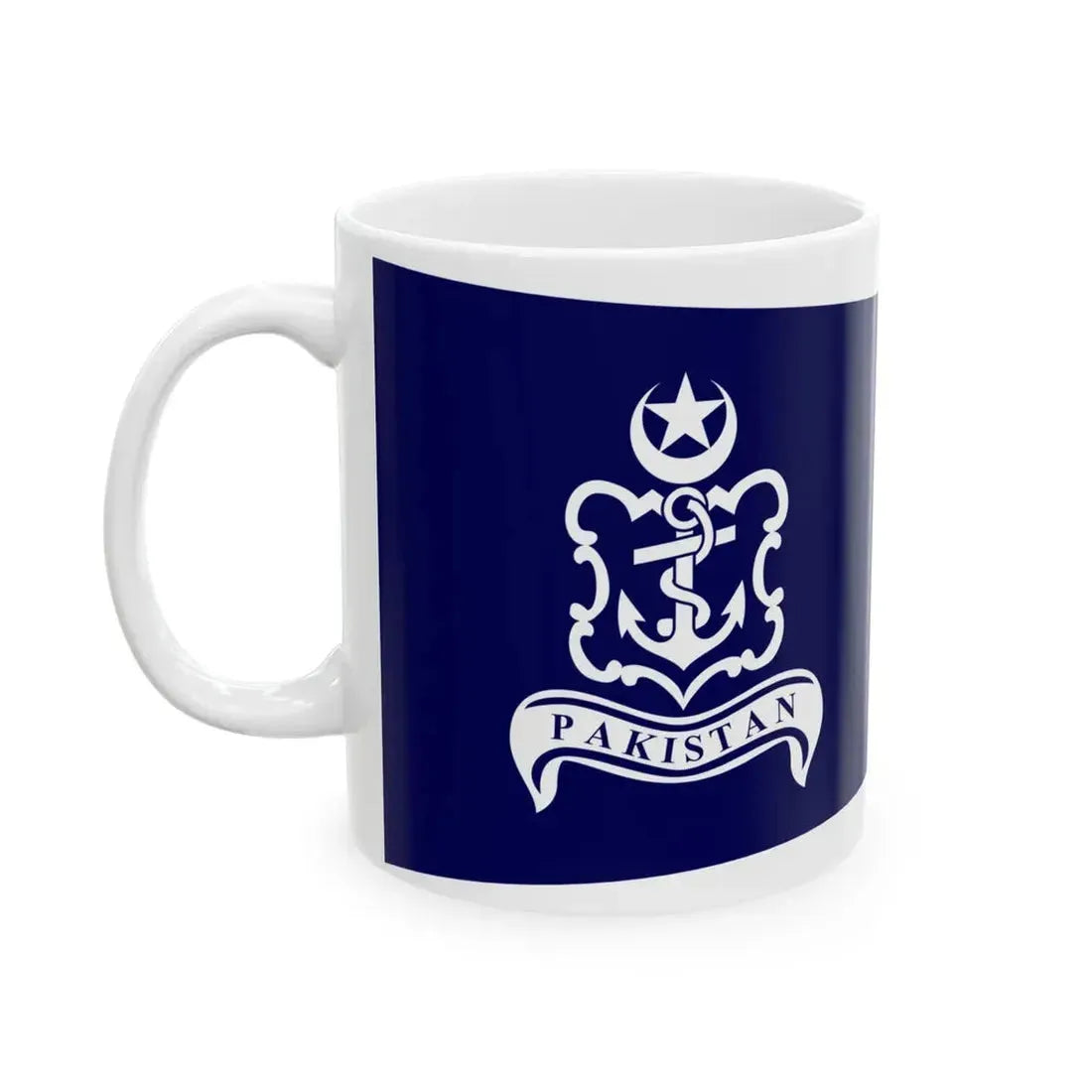 Pakistan Navy Senior Officer Afloat (Pakistan) White Coffee Mug - Go Mug Yourself