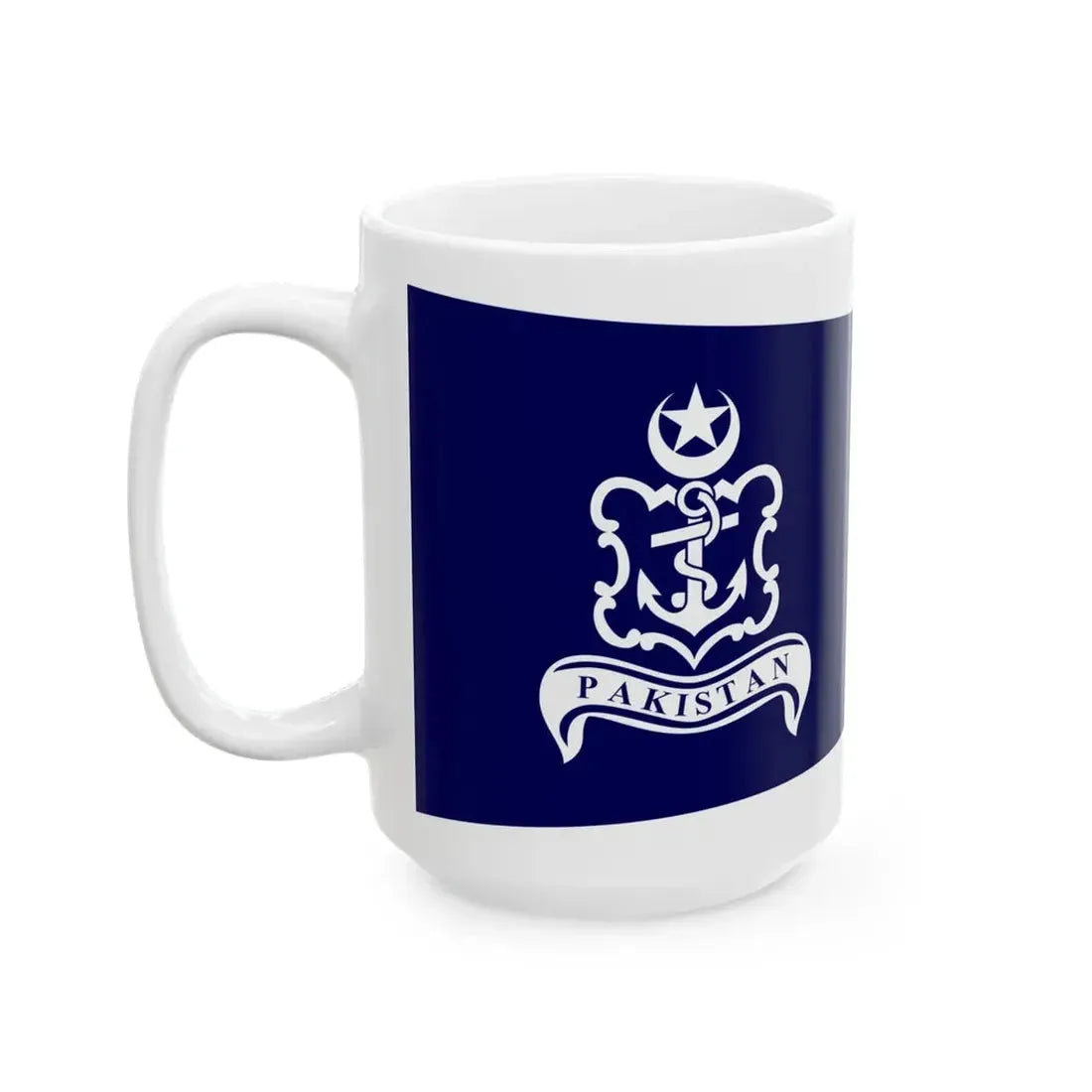 Pakistan Navy Senior Officer Afloat (Pakistan) White Coffee Mug - Go Mug Yourself