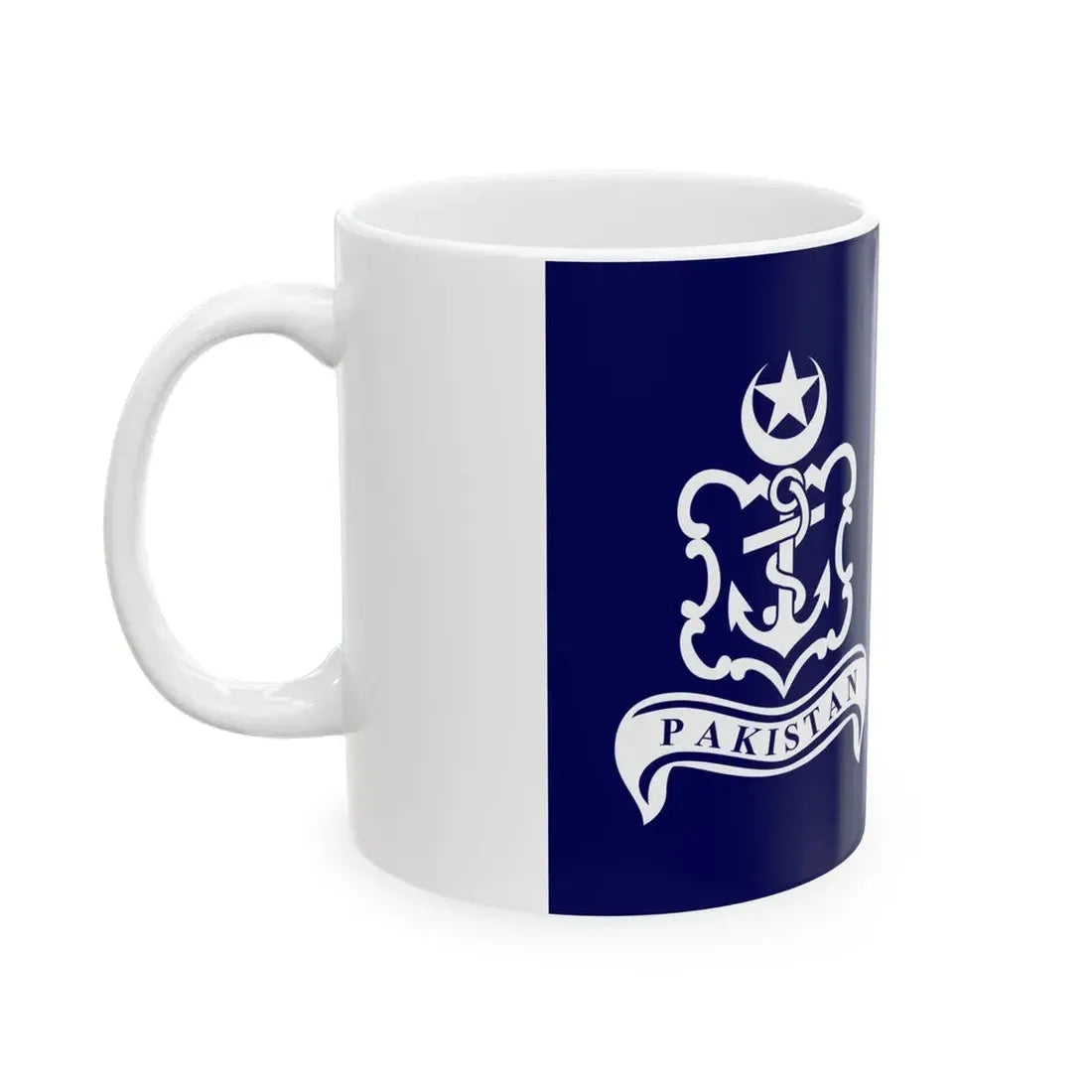 Pakistan Navy Vice Admiral (Pakistan) White Coffee Mug - Go Mug Yourself