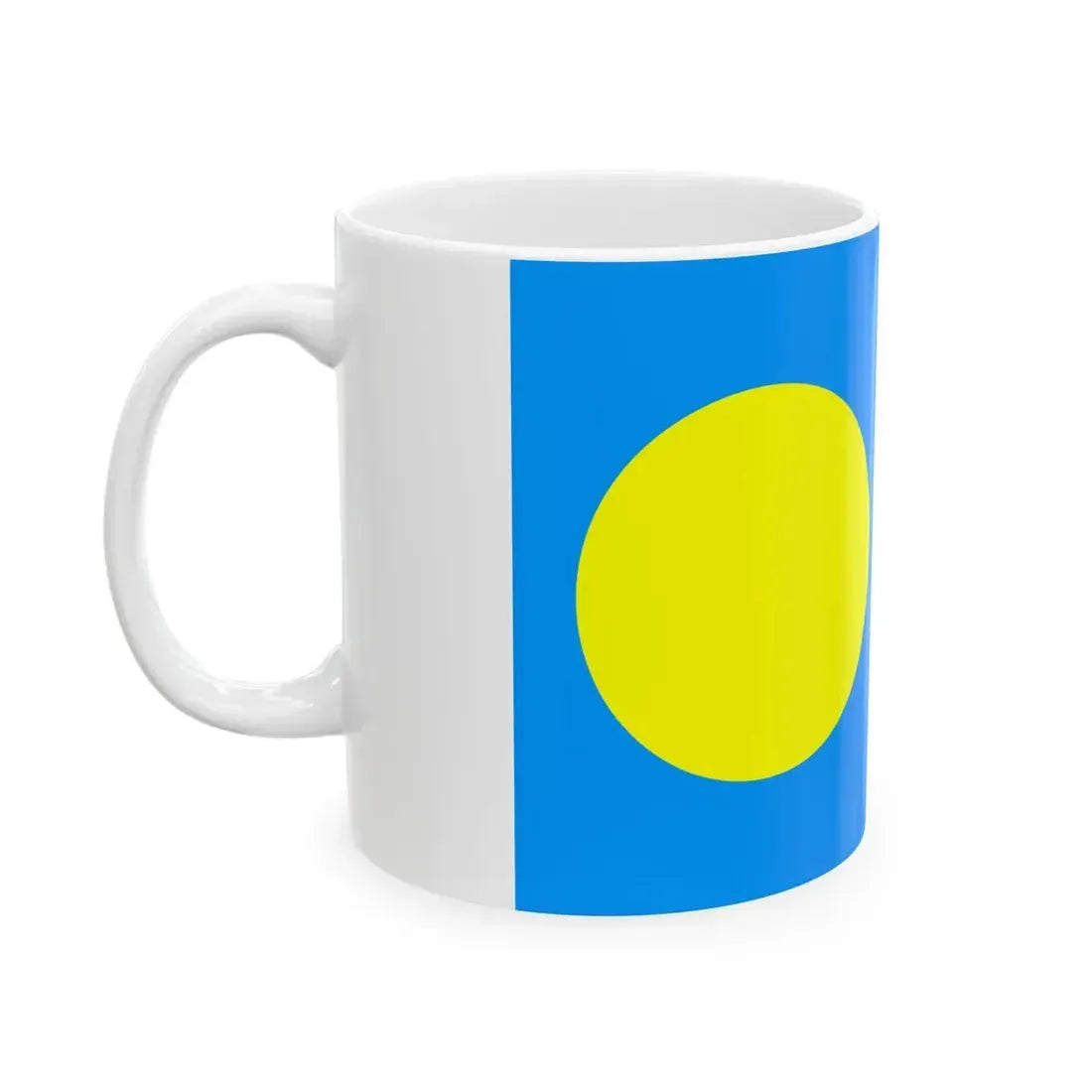 Palau-Serbia-Flags (Palau) White Coffee Mug - Go Mug Yourself