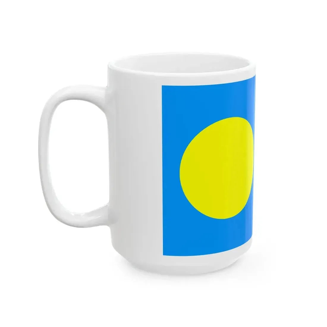 Palau-Serbia-Flags (Palau) White Coffee Mug - Go Mug Yourself
