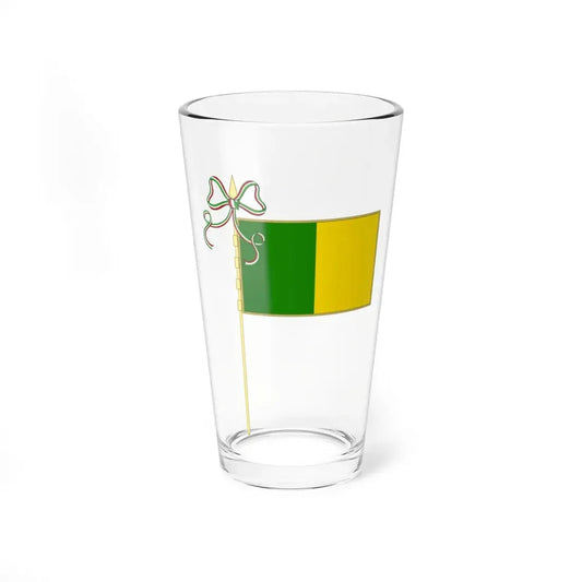 Palestrina-Bandiera Completa (Italy) Pint Glass 16oz 16oz - Go Mug Yourself