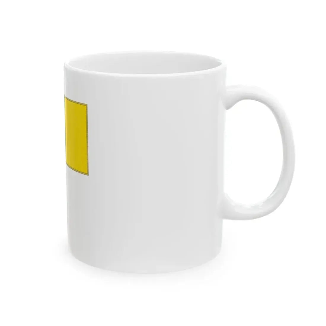 Palestrina-Bandiera Completa (Italy) White Coffee Mug - Go Mug Yourself