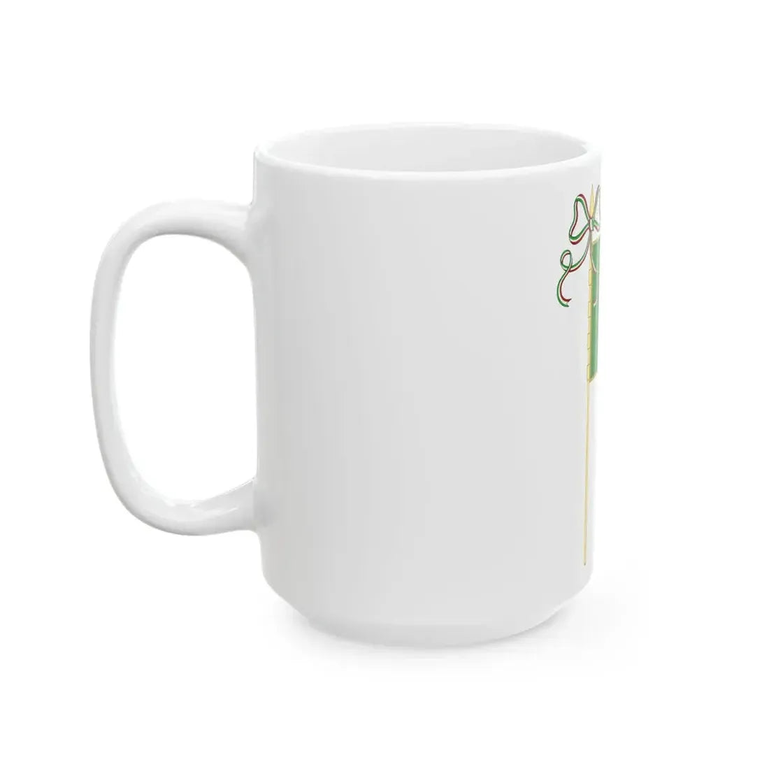 Palestrina-Bandiera Completa (Italy) White Coffee Mug - Go Mug Yourself