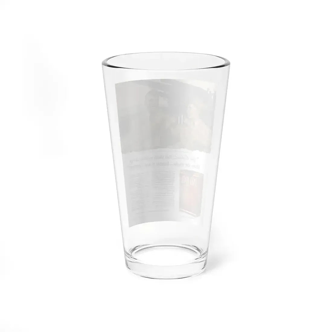 Pall Mall ad, Liberty, May 31, 1941 (Magazine Illustration) Pint Glass 16oz - Go Mug Yourself