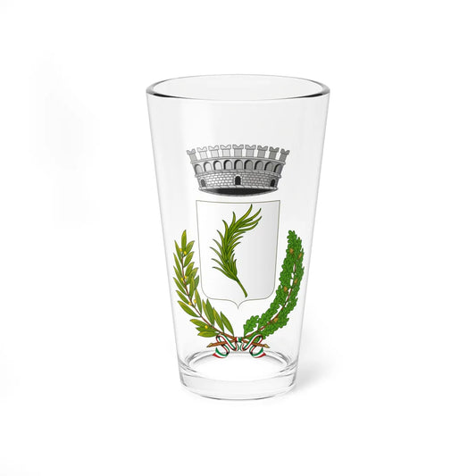 Palmariggi-Stemma (Italy) (Coat of Arms) Pint Glass 16oz 16oz - Go Mug Yourself