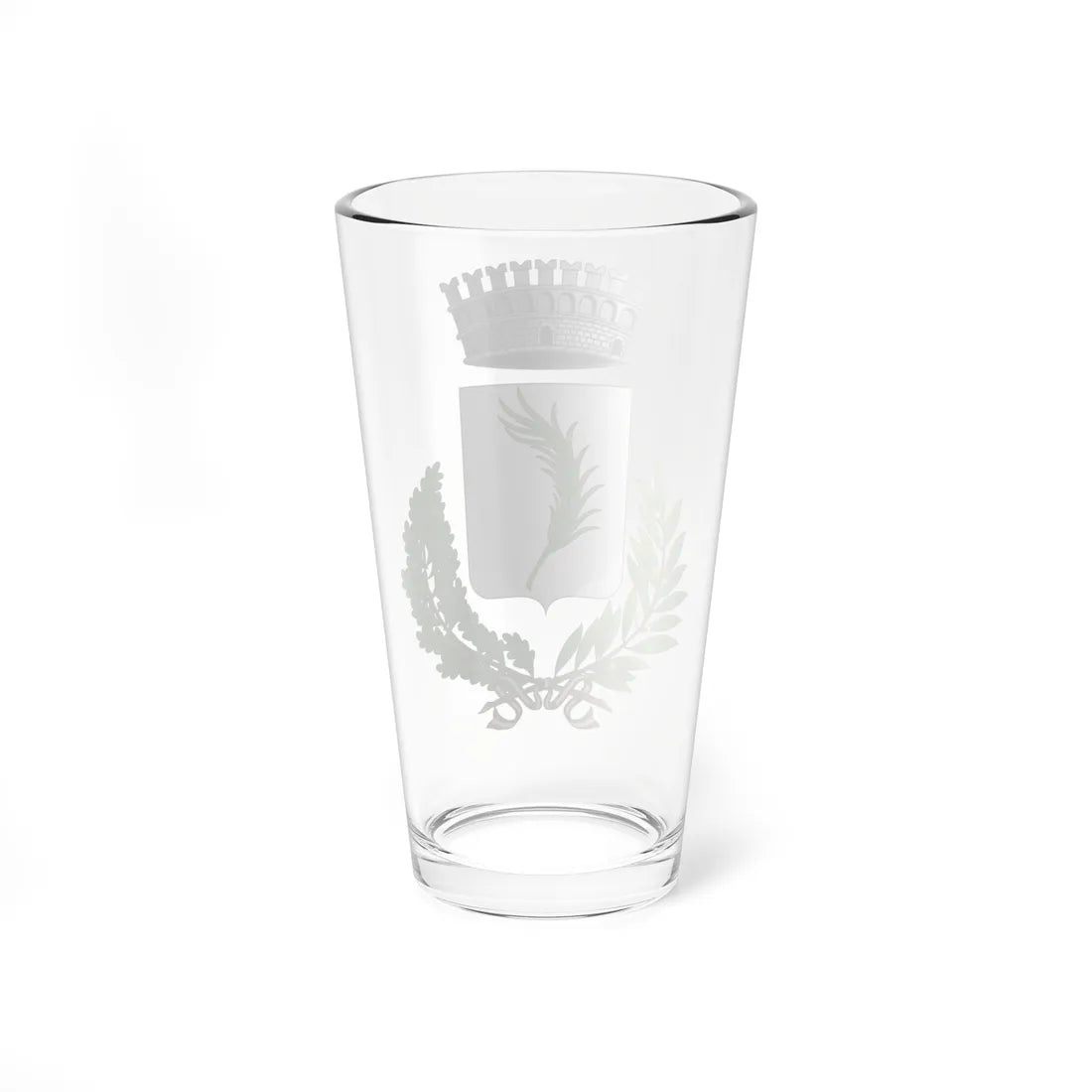 Palmariggi-Stemma (Italy) (Coat of Arms) Pint Glass 16oz - Go Mug Yourself