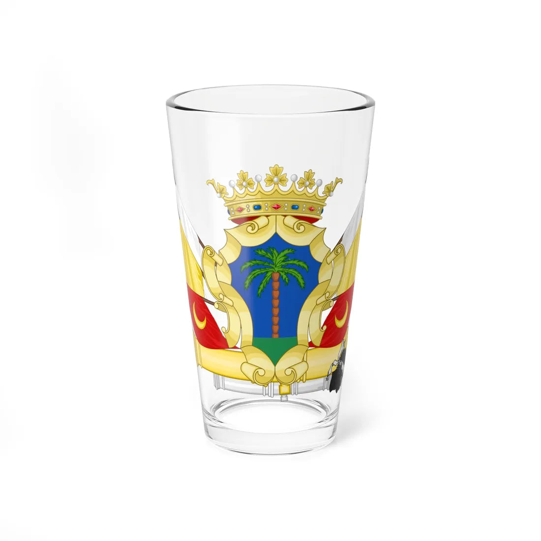 Palmi-Stemma (Italy) (Coat of Arms) Pint Glass 16oz 16oz - Go Mug Yourself