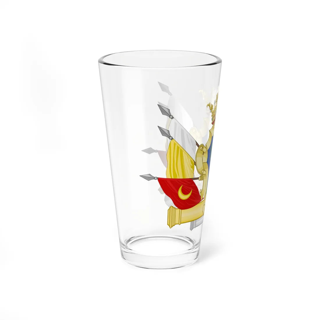 Palmi-Stemma (Italy) (Coat of Arms) Pint Glass 16oz - Go Mug Yourself