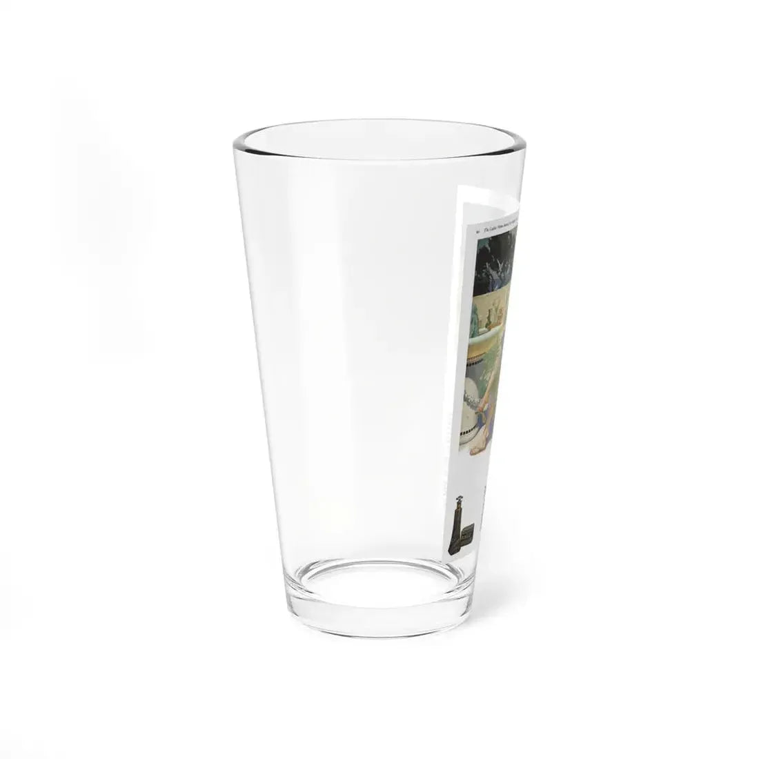 Palmolive ad, Ladies' Home Journal, August 1916 (Magazine Illustration) Pint Glass 16oz - Go Mug Yourself