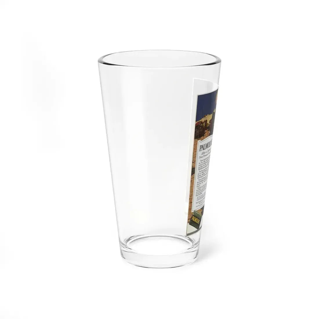 Palmolive adv, Ladies' Home Journal, April 1919 (Magazine Illustration) Pint Glass 16oz - Go Mug Yourself