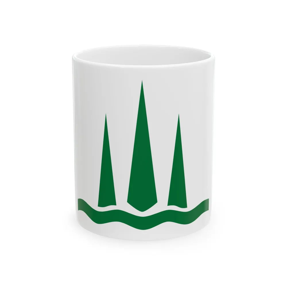 Palupera valla lipp (Estonia) White Coffee Mug 11oz - Go Mug Yourself