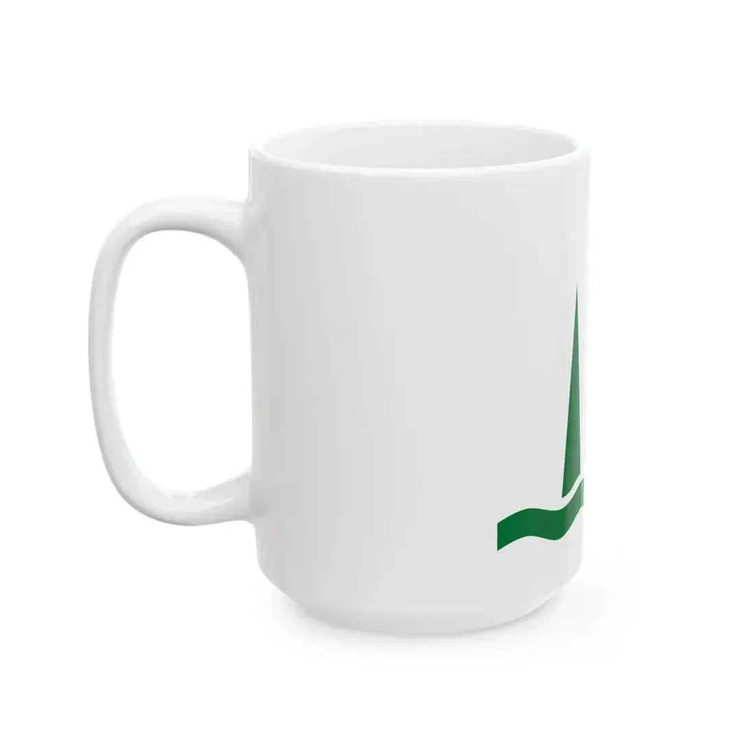 Palupera valla lipp (Estonia) White Coffee Mug - Go Mug Yourself