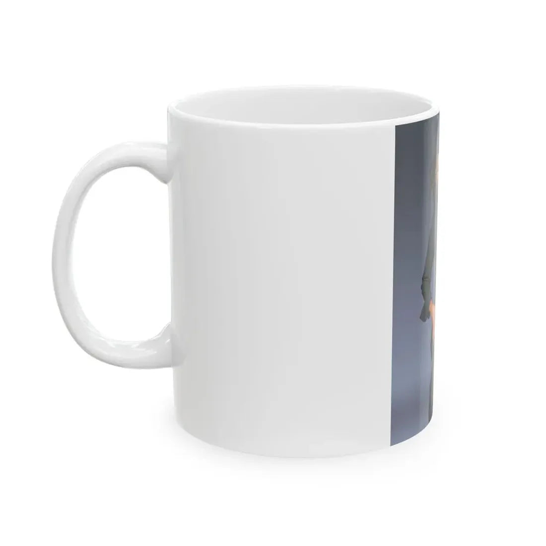 Pam Grier #08 (Vintage Female Icon) White Coffee Mug - Go Mug Yourself
