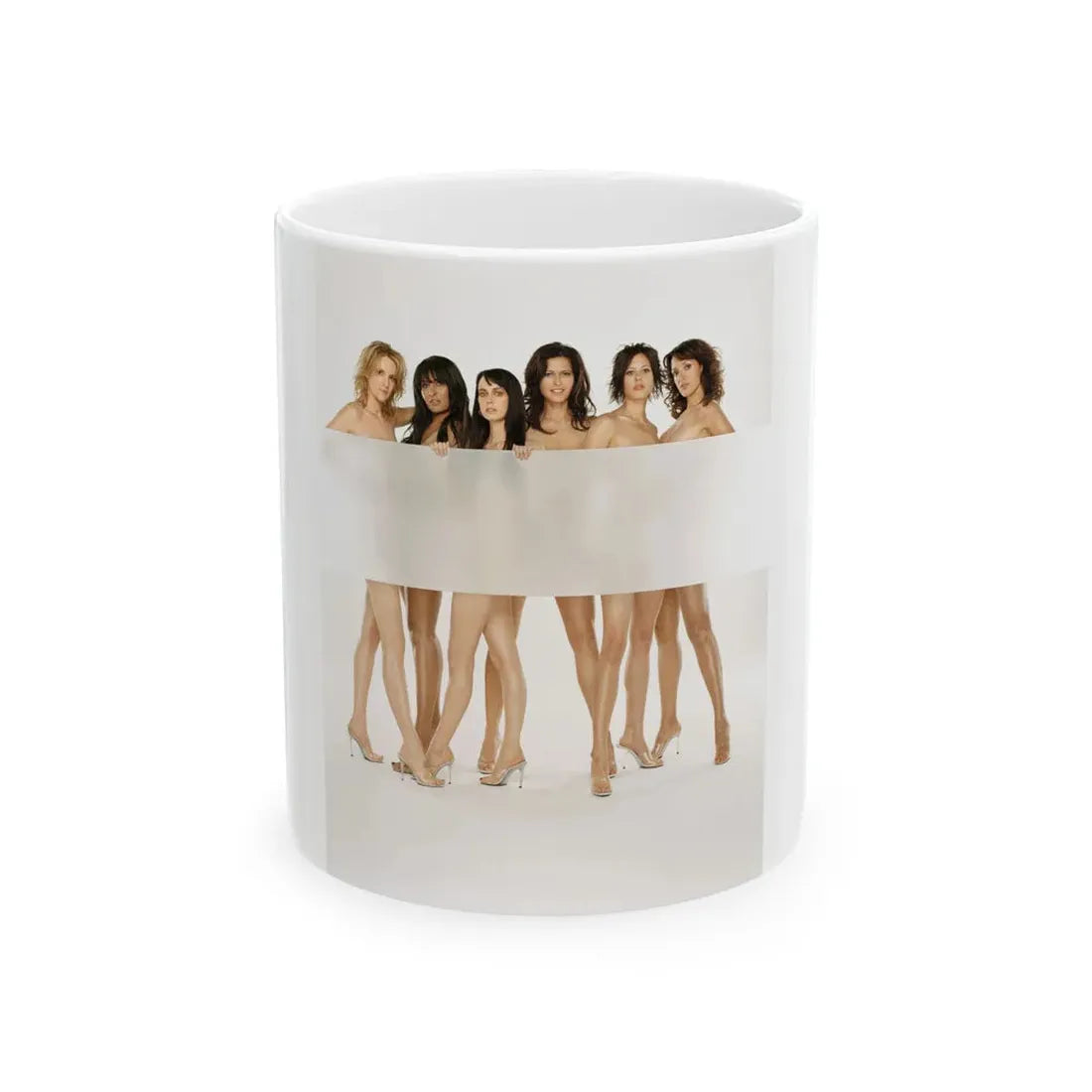 Pam Grier #09 (Vintage Female Icon) White Coffee Mug 11oz - Go Mug Yourself