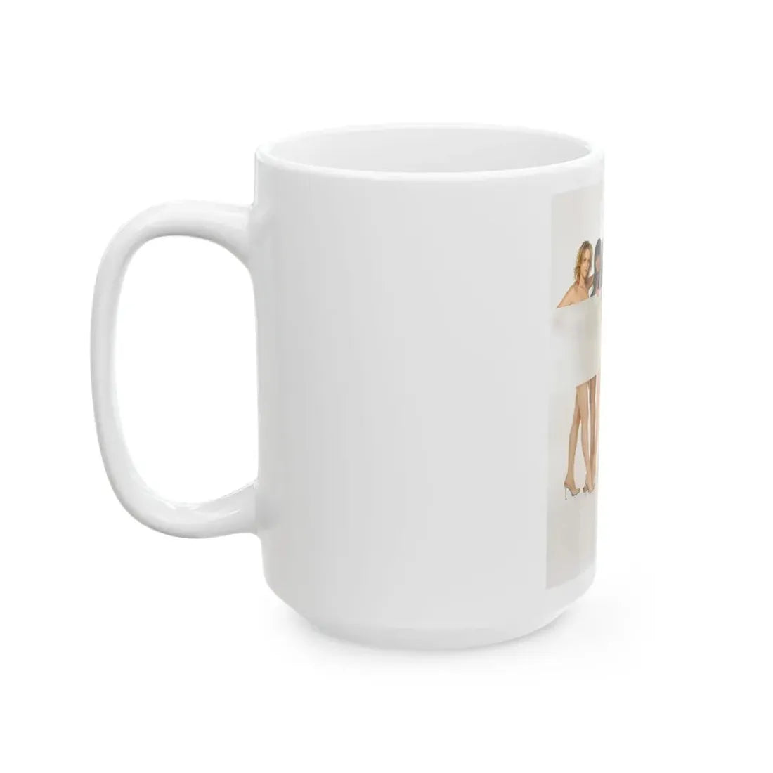 Pam Grier #09 (Vintage Female Icon) White Coffee Mug - Go Mug Yourself
