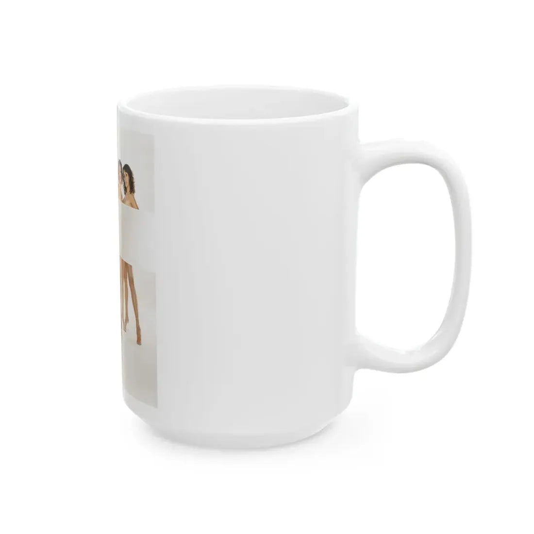Pam Grier #09 (Vintage Female Icon) White Coffee Mug - Go Mug Yourself