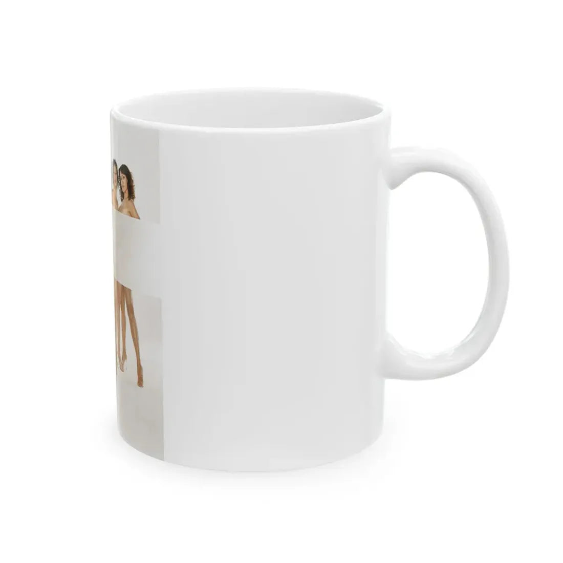 Pam Grier #09 (Vintage Female Icon) White Coffee Mug - Go Mug Yourself