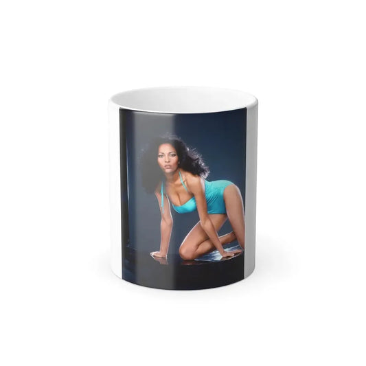 Pam Grier #211 (Vintage Female Icon) Color Changing Mug 11oz 11oz - Go Mug Yourself