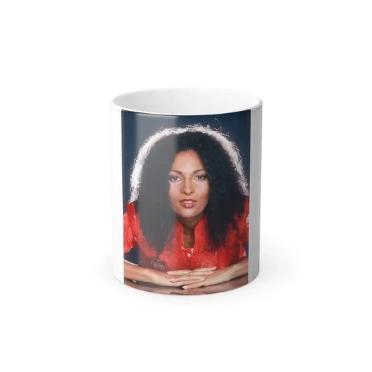Pam Grier #35 (Vintage Female Icon) Color Changing Mug 11oz 11oz - Go Mug Yourself