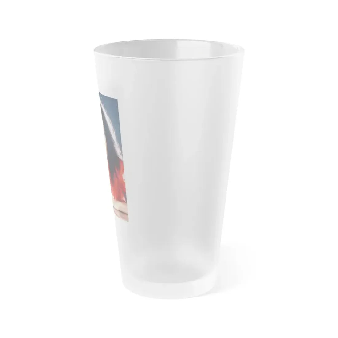 Pam Grier #35 (Vintage Female Icon) Frosted Pint Glass 16oz - Go Mug Yourself